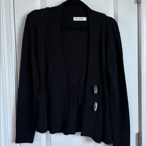 Grace Karin Black Cardigan Sweater